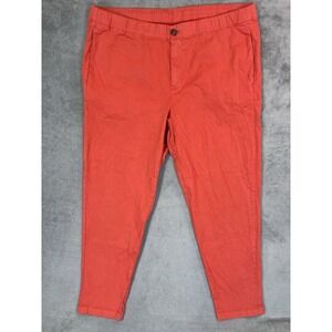 Bonobos Homestretch Pants Mens XXL Red Jogger Casual Drawstring Soft